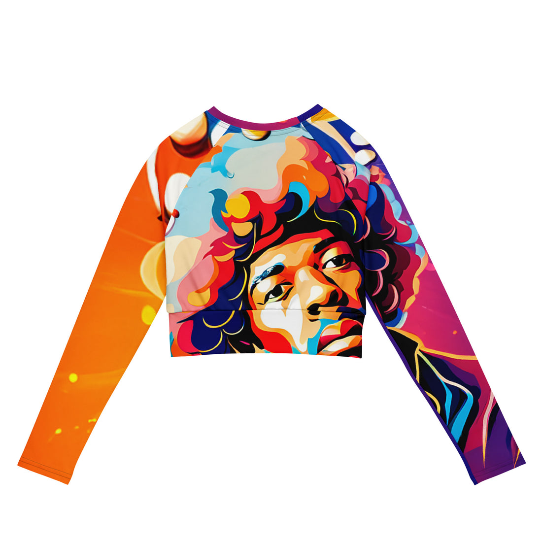 Cropped feminino ECO Jimi Hendrix