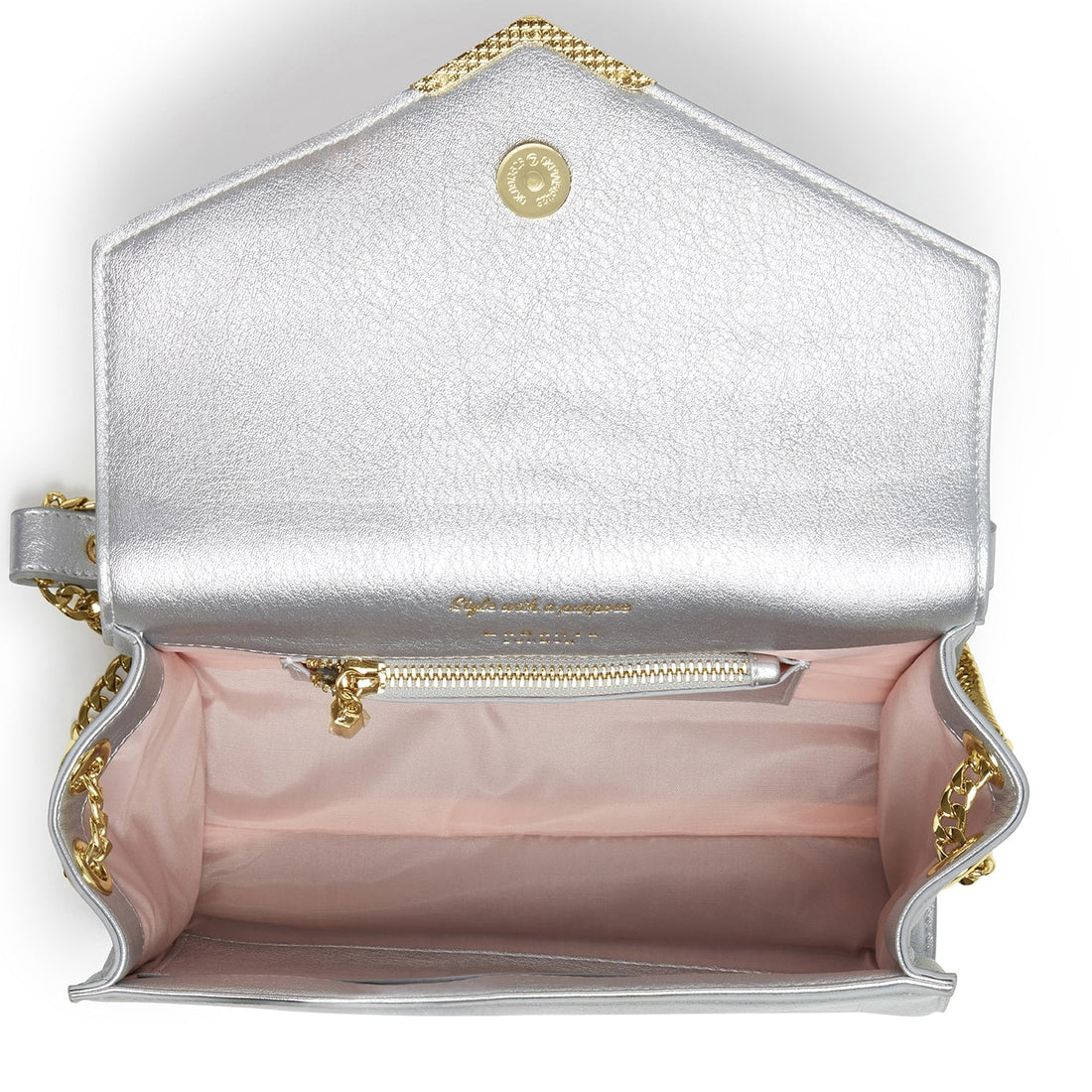 LaBante Cross-Body Bag Kensington- Silver